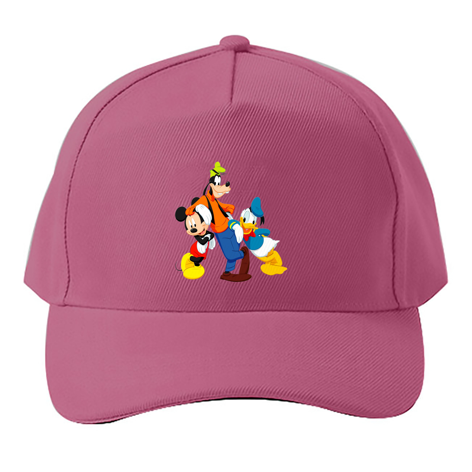（画像用） ミッキーマウス Mickey Mouse ベースボールキャップ 綿100％ 男女兼用 帽子 スポーツ